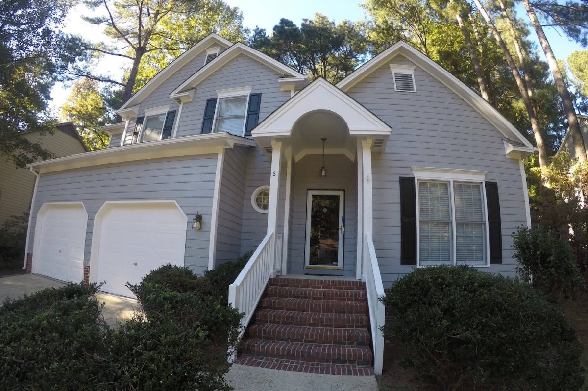 Sherwin Williams paint colors for a Raleigh home.